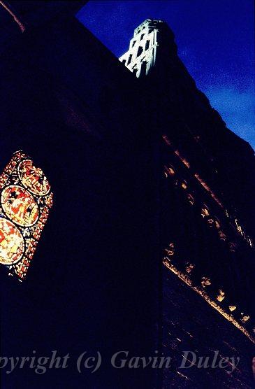 Cathedral at night, Rochester, Kent.jpg